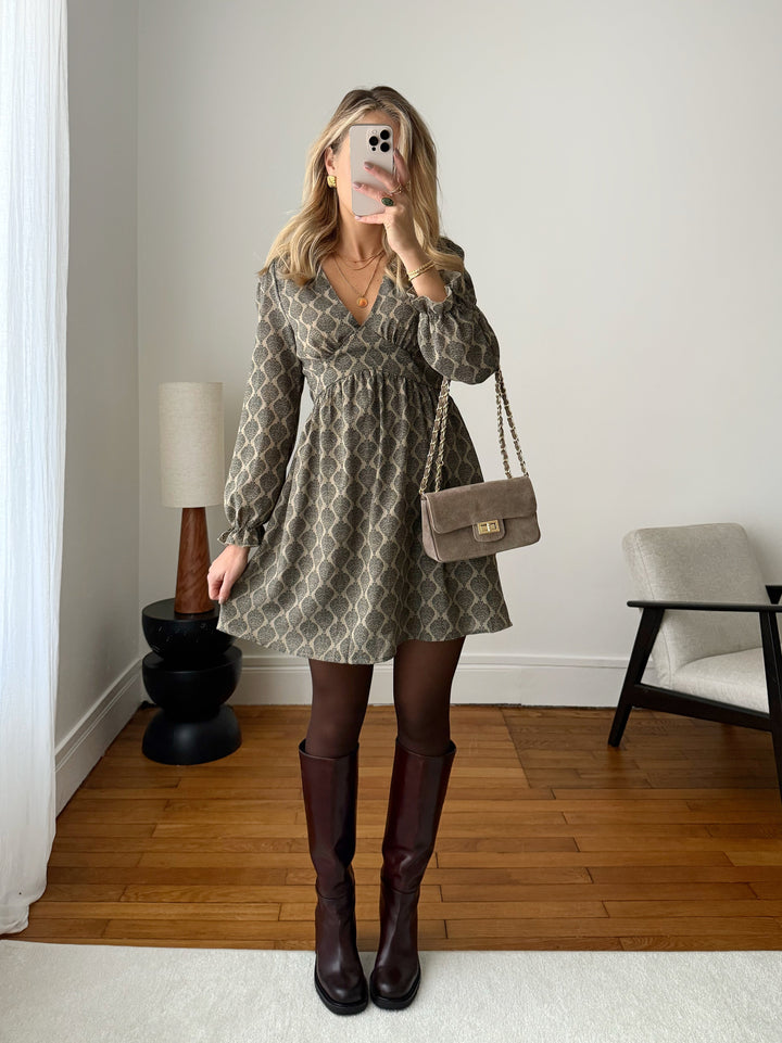 Robe à imprimé NANCIE
