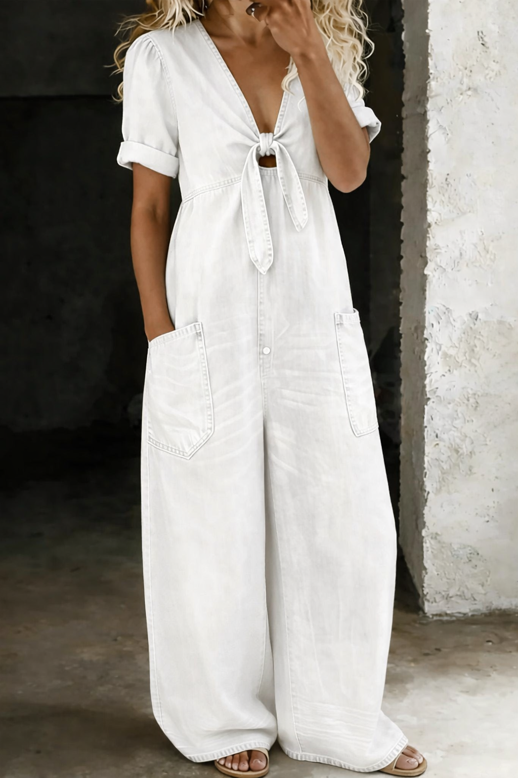 Loréne™ Combinaison Denim