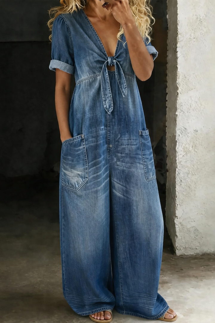 Loréne™ Combinaison Denim