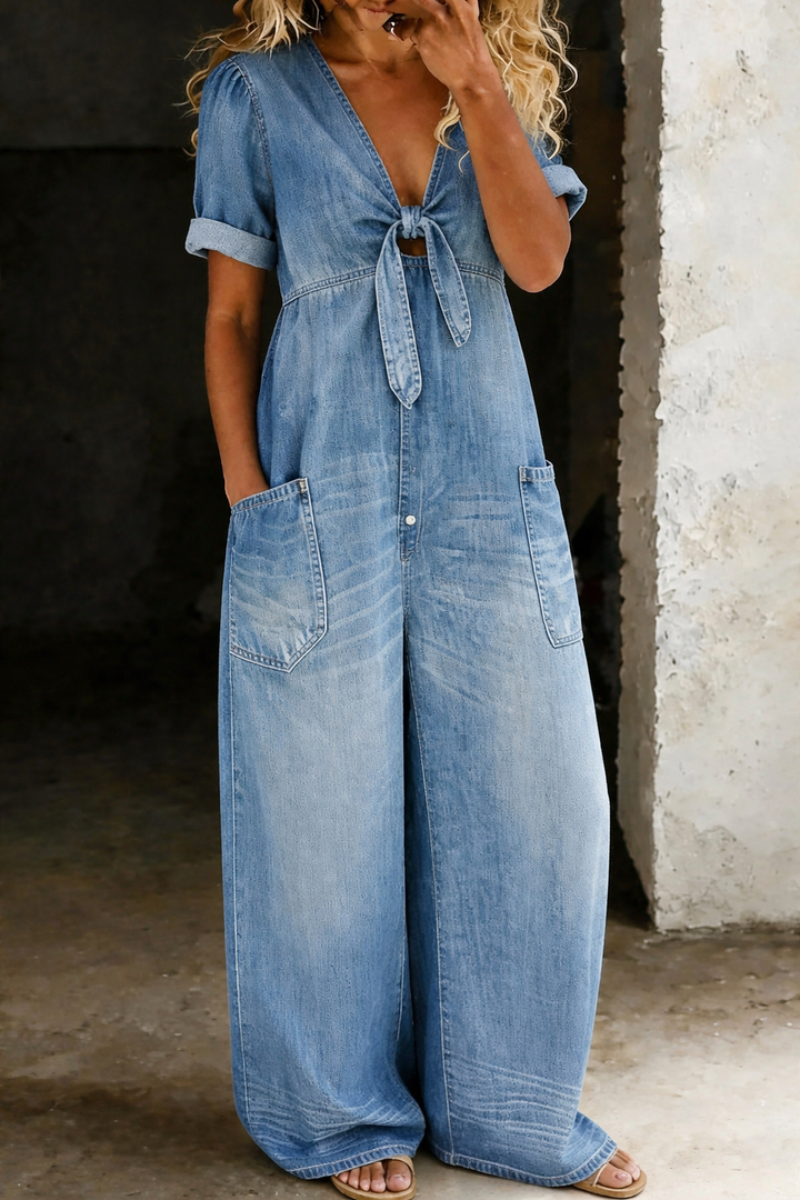 Loréne™ Combinaison Denim